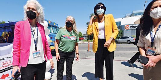 Four women public health leaders shown in California