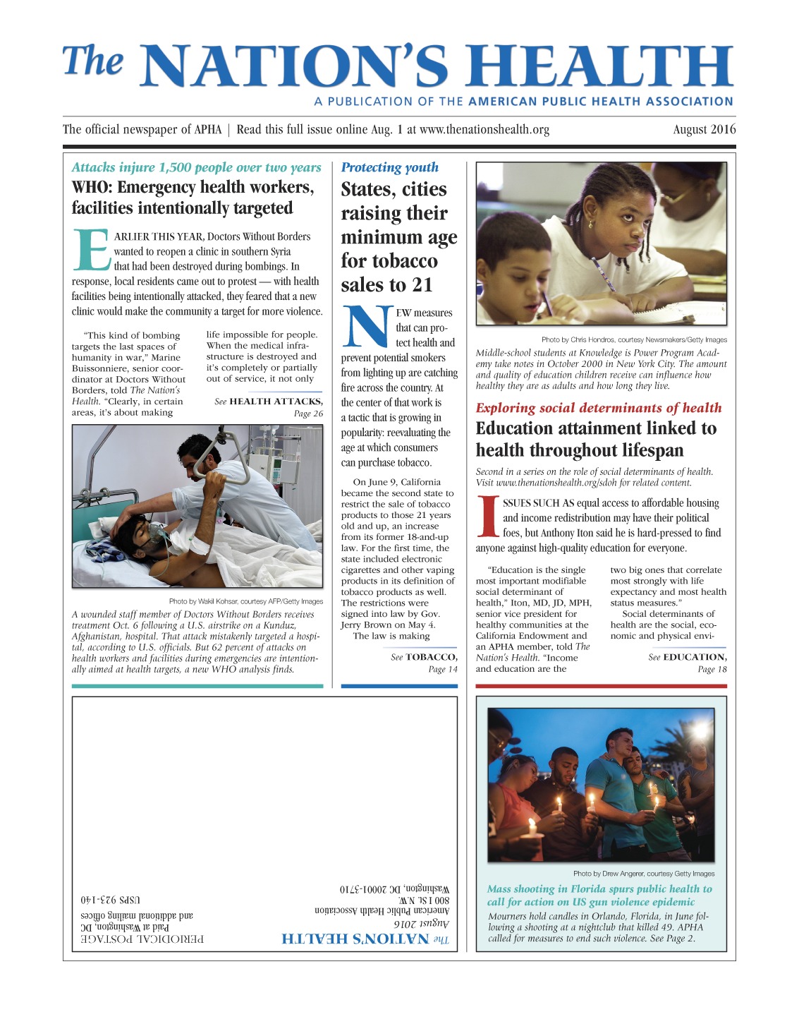 Education attainment linked to health throughout lifespan Exploring