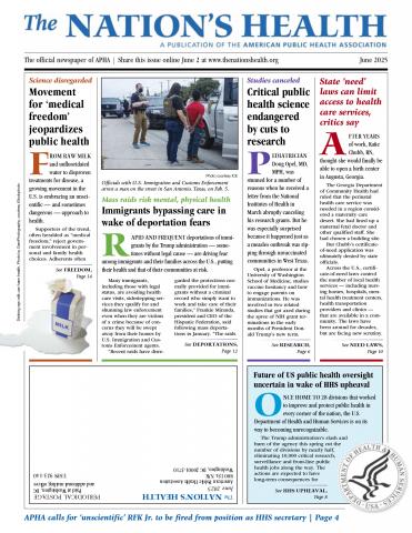 The Nation's Health: 55 (4)