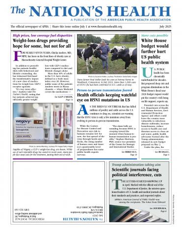 The Nation's Health: 55 (5)